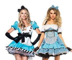 Alice in wonderland kostuum