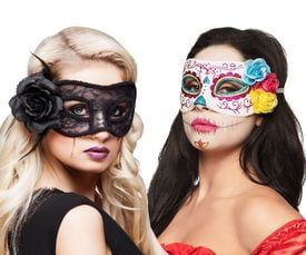 Bloemen masker
