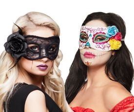 Bloemen masker