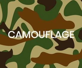 Camouflage feestartikelen