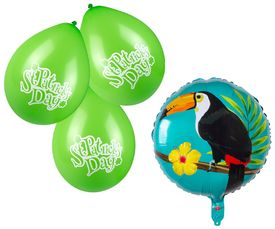 Groene ballonnen