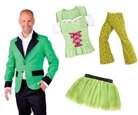 Groene kledingstukken