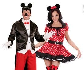 Mickey & Minnie mouse kostuums