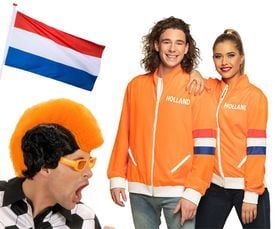 Oranje supporter kleding