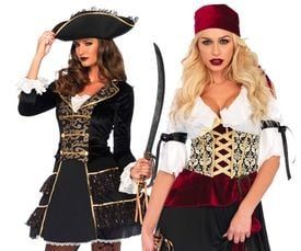 Piraten kostuum vrouw