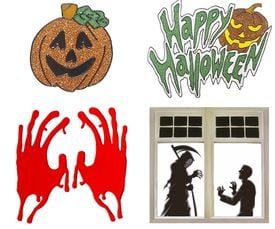 Raamstickers halloween