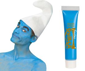 Smurf schmink