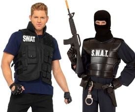 Swat kostuum heren