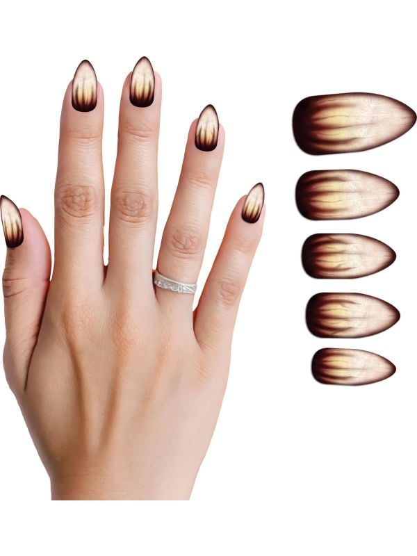 10 weerwolf nepnagels met lijm