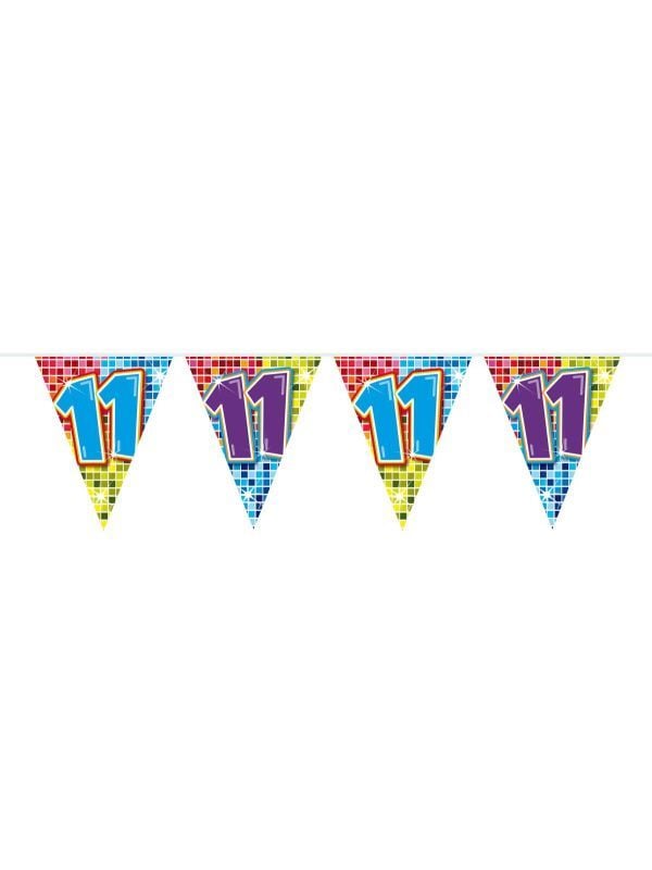11 Jaar mini verjaardagsslinger