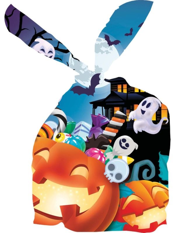 20 vrolijke pompoen uitdeelzakjes halloween