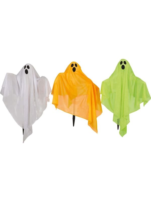 3 spoken met licht 90 cm tuindecoratie halloween