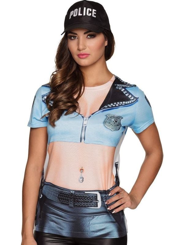 3D shirt sexy agent dames main product photo