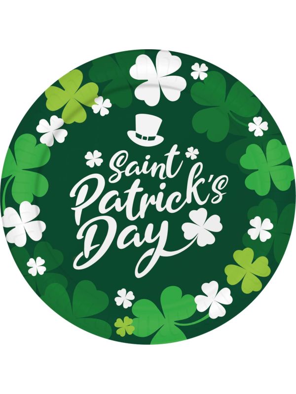 6 eetborden Saint Patrick's Day