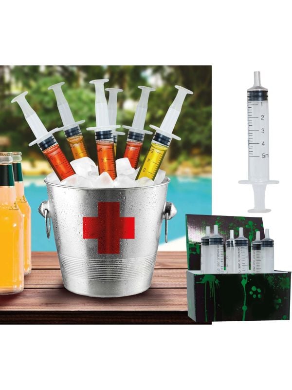 6 injectiespuiten halloween