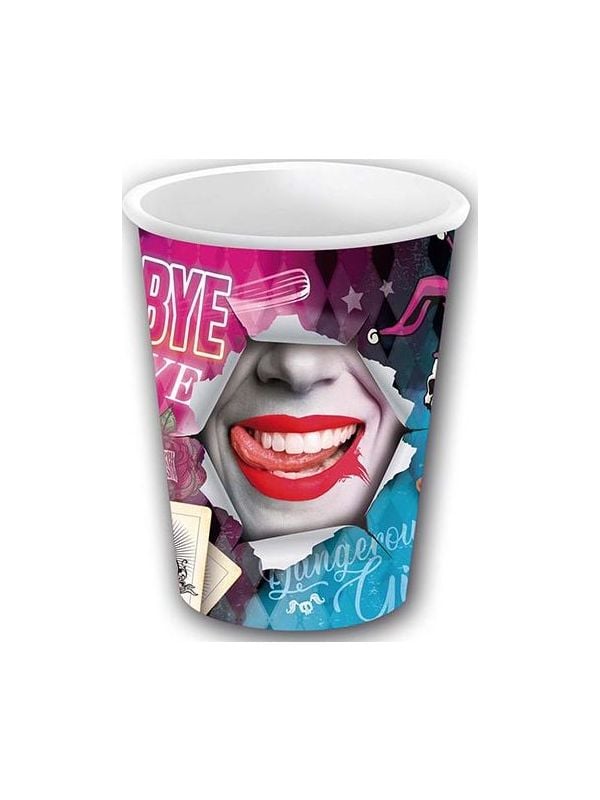 6 papieren drinkbekers Harley Quinn 355 ml main product photo