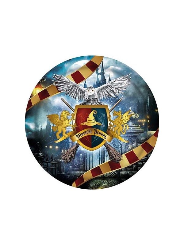 6 papieren eetborden Harry Potter