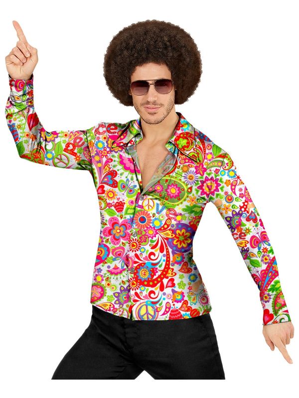 60s peace tribe blouse mannen