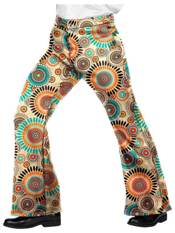 60s retro hippie broek mannen