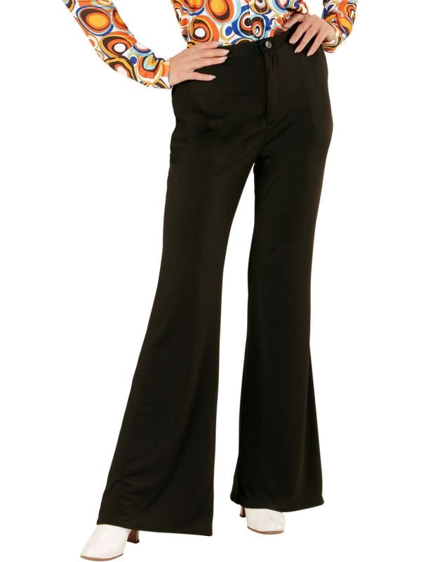 70s broek dames zwart main product photo