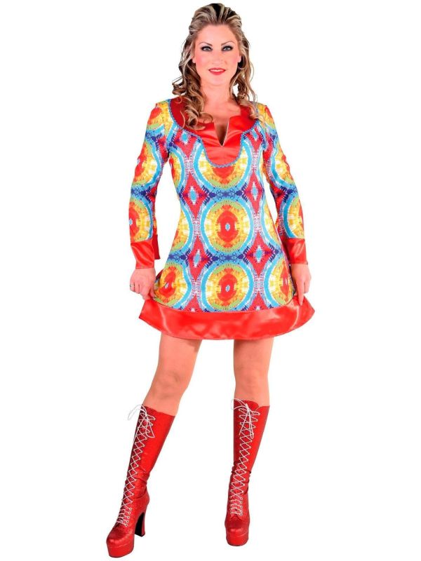 70s jurkje dames main product photo