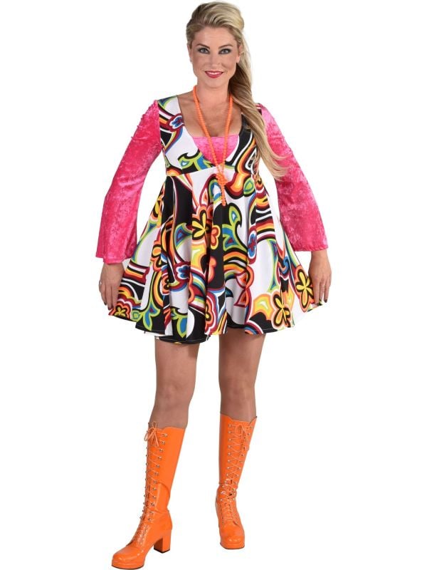 70s jurkje fantasie vrouwen main product photo