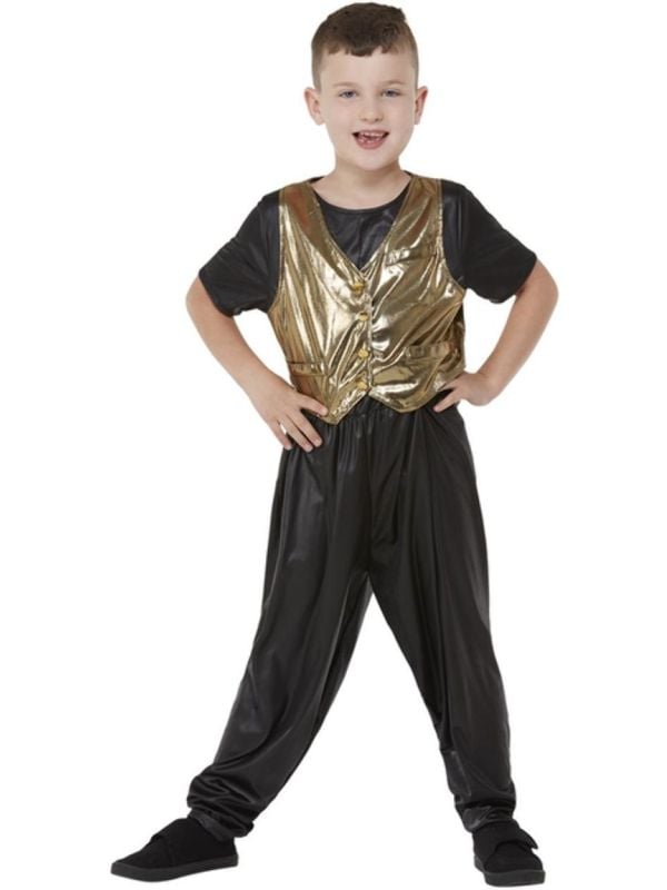 80's Hammertime Kostuum Kinderen Zwart main product photo