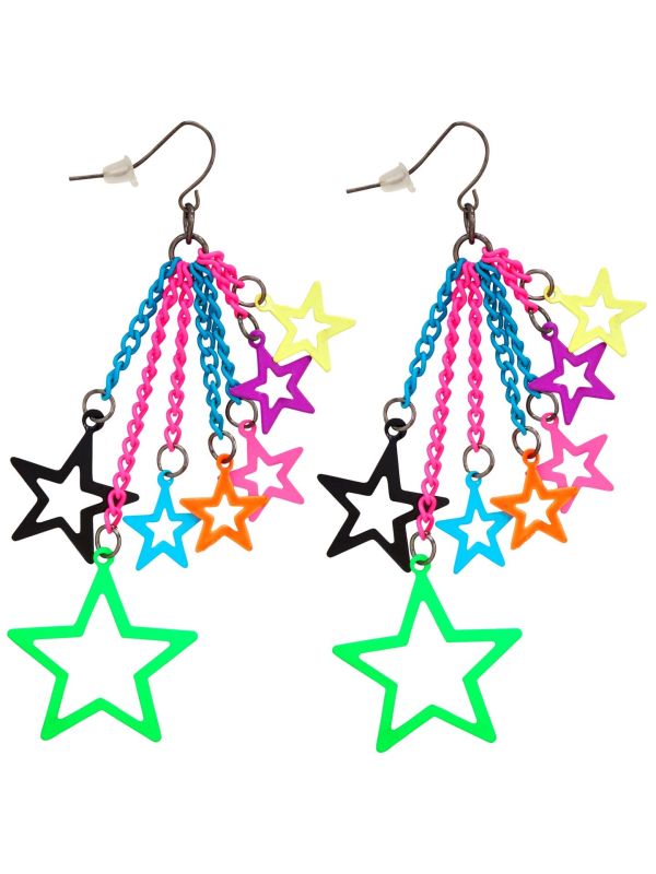 80s Sterren Oorbellen Dames