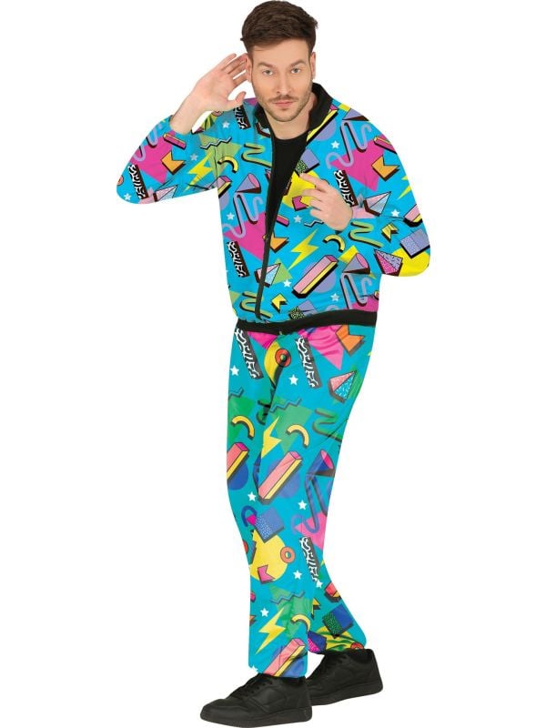 80s Trainingspak heren Multicolor