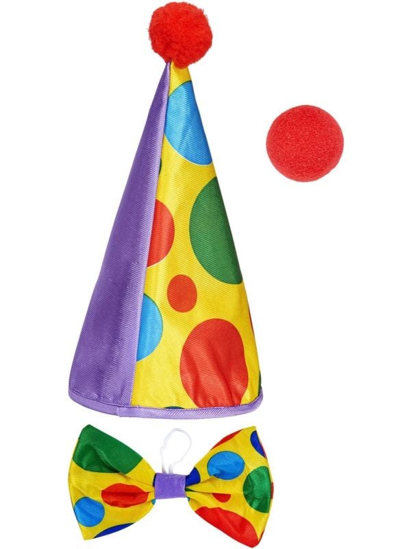 accessoire set clown kind