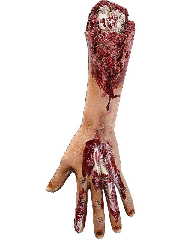 Afgehakte arm versiering
