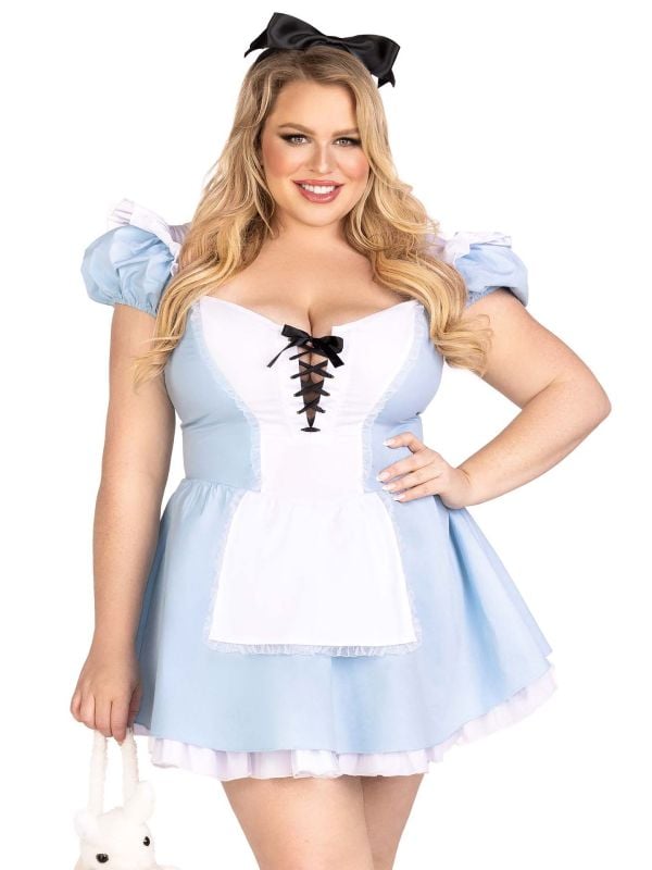 Alice kostuum plus size vrouwen