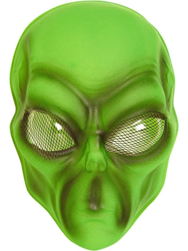 Alien masker groen