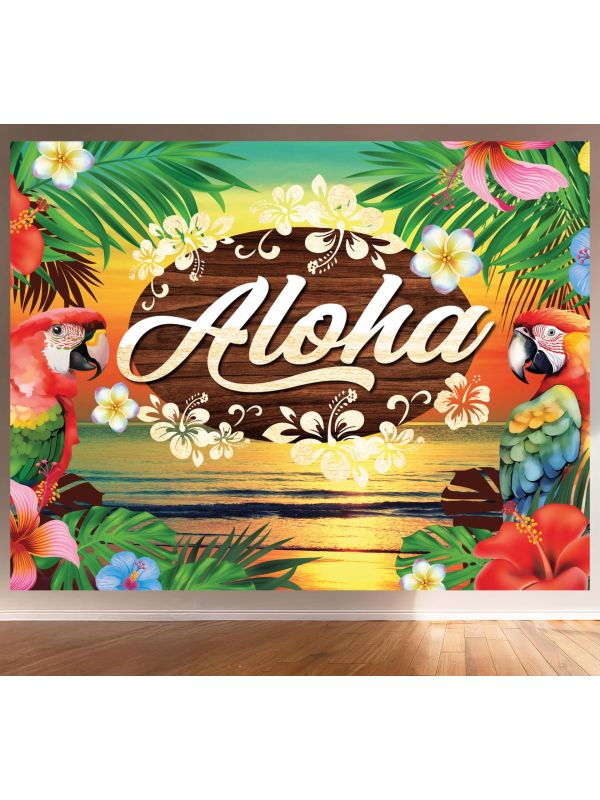 Aloha Hawaii photobooth decoratie