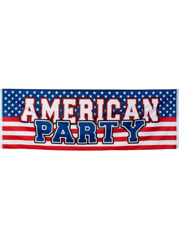 Amerikaans thema banner