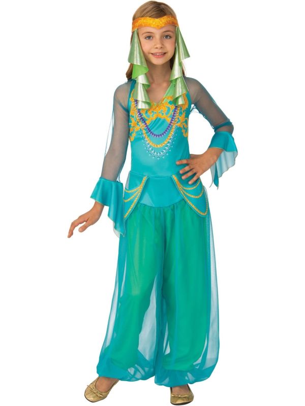 Arabische Danseres Jasmine Outfit Meisjes