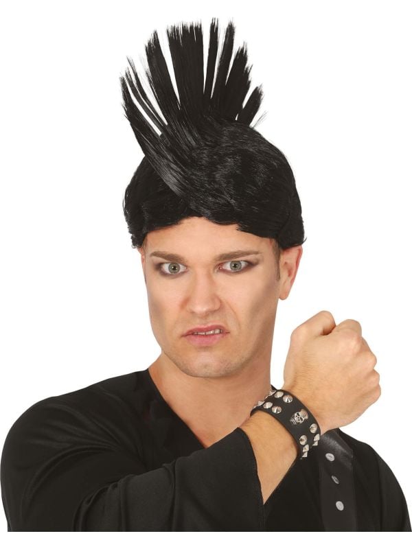 Armband met doodskop punk main product photo
