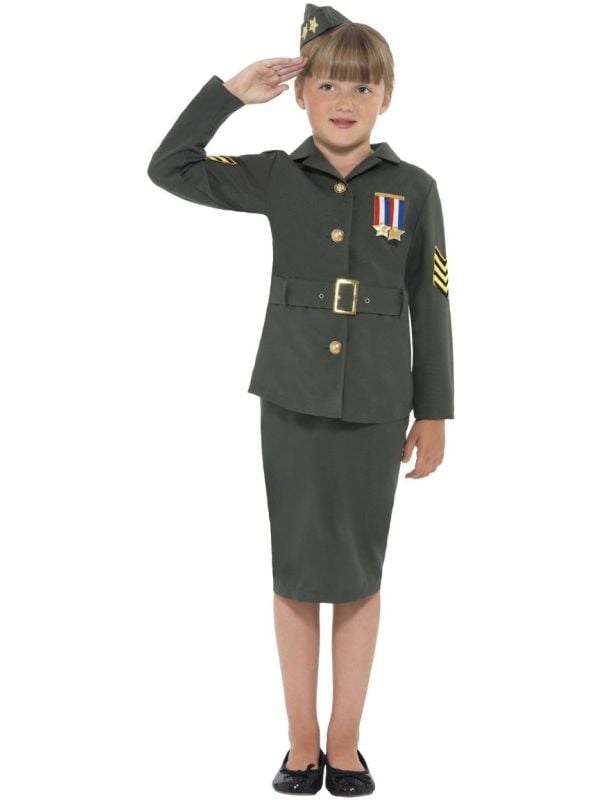 Army girl WO II pakje main product photo