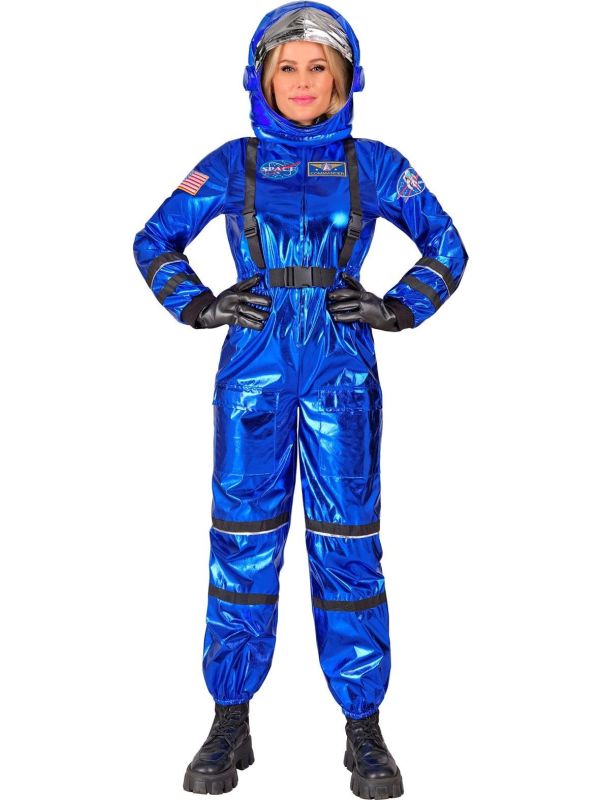 Astronautenpak Blauw Dames