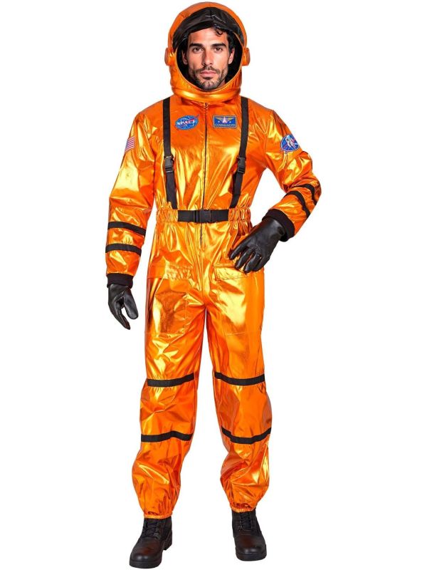 Astronautenpak Oranje Heren