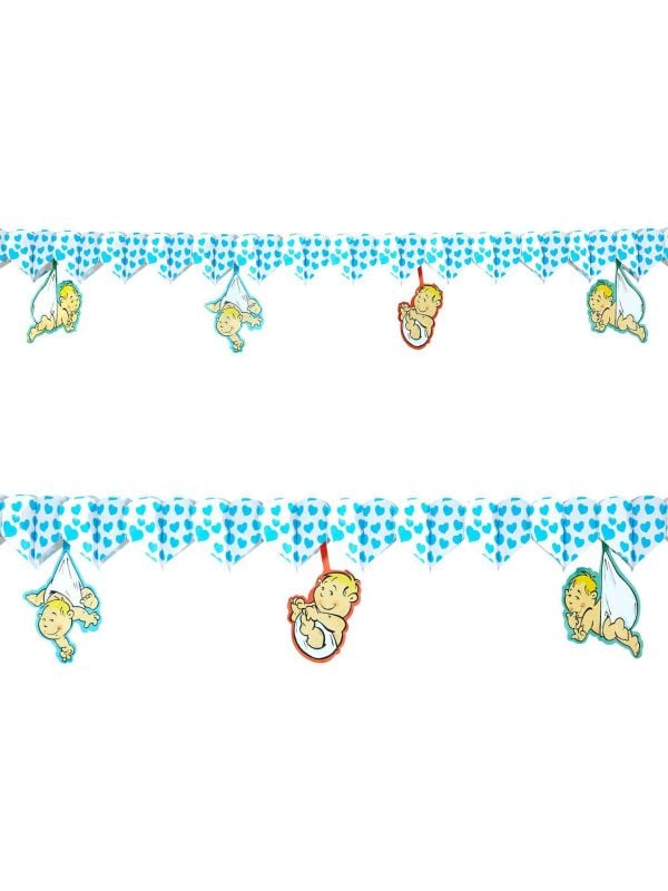 Baby slingers blauw
