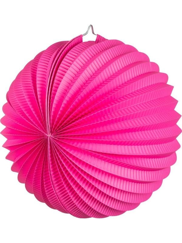 Ballon lampion neon roze