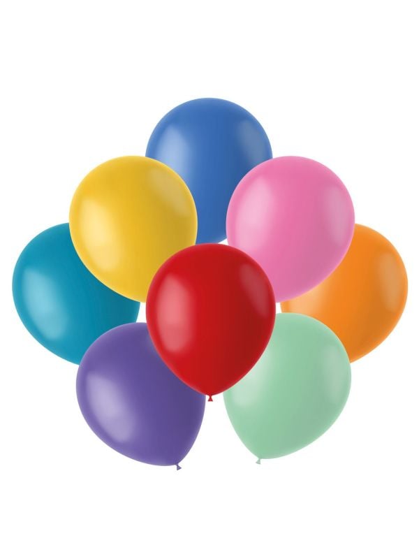 Ballonnen mix color pop meerkleurig main product photo