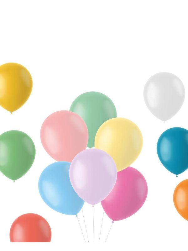 Ballonnen mix pastel meerkleurig main product photo