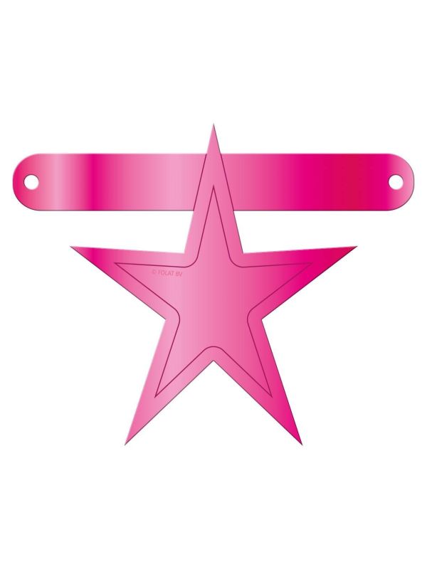 Banner Ster magenta main product photo