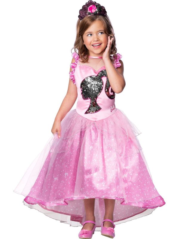 Barbie Jurk Roze Prinses Meisjes