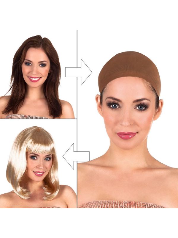 Basic haarnetje beige main product photo