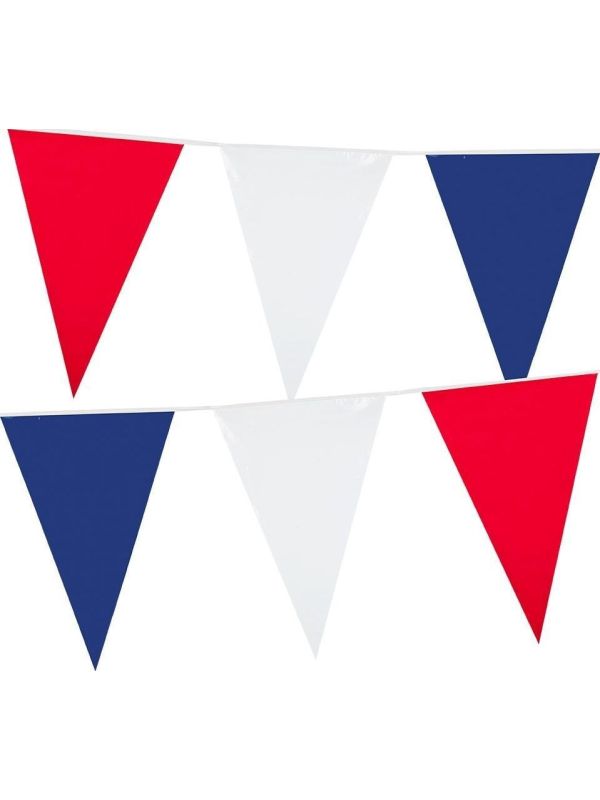 Basis Rood Wit Blauw Vlaggenlijn 10 Meter main product photo