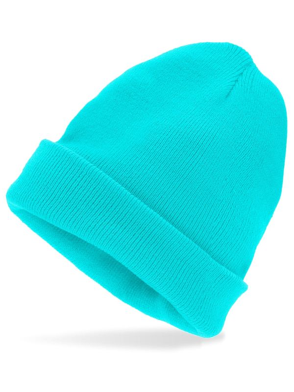 Beanie Carnaval Muts Turquoise Lichtblauw Dames Heren
