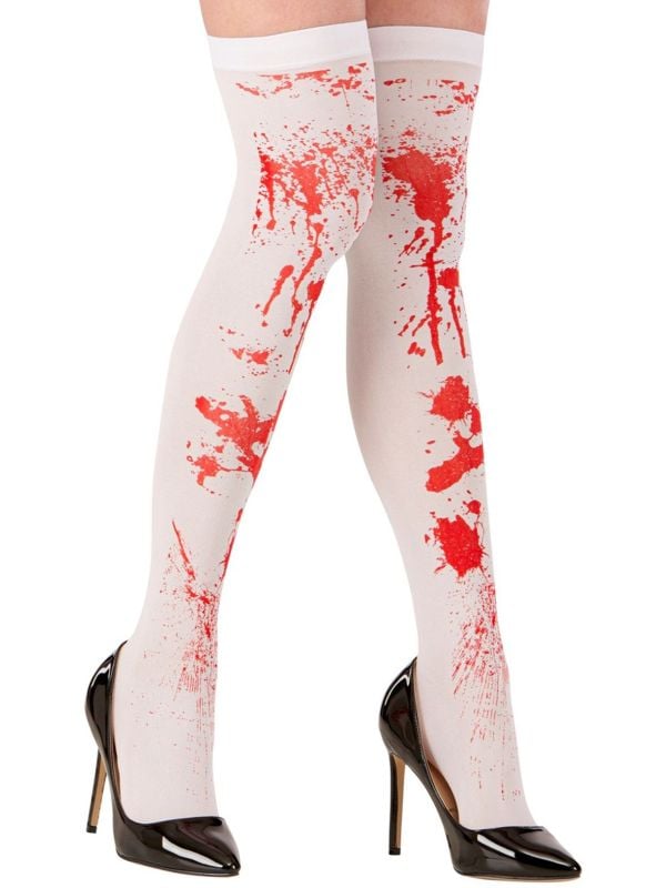 Bebloede zombie knie kousen